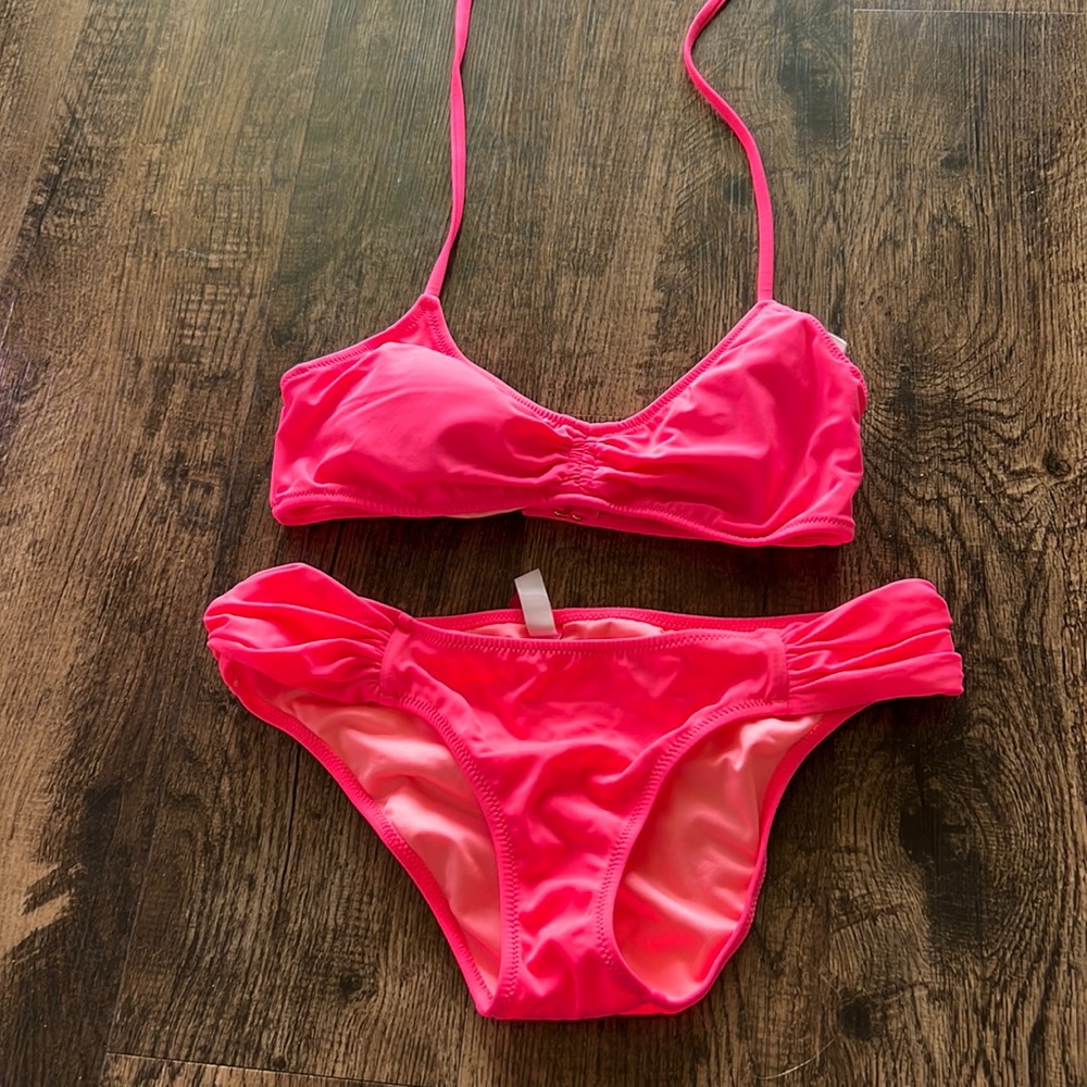 Victorias Secret hot pink bikini